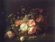 Rachel Ruysch flowers and lnsects Germany oil painting artist